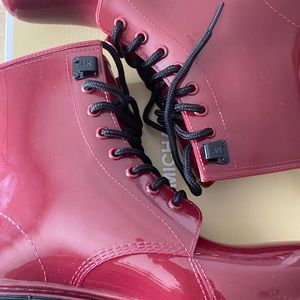 COPY - Burgundy Rain Boots